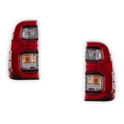 Toyota HiLux / Travo N80 (2025 - 2026) OEM Update Style Full LED Tail lights LH + RH
