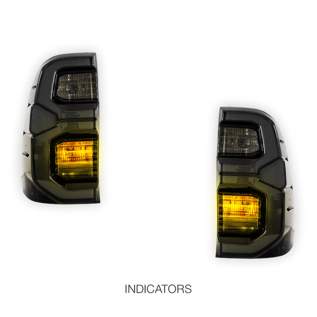 Toyota HiLux / Travo N80 (2025 - 2026) OEM Update Style Full LED Tail lights LH + RH