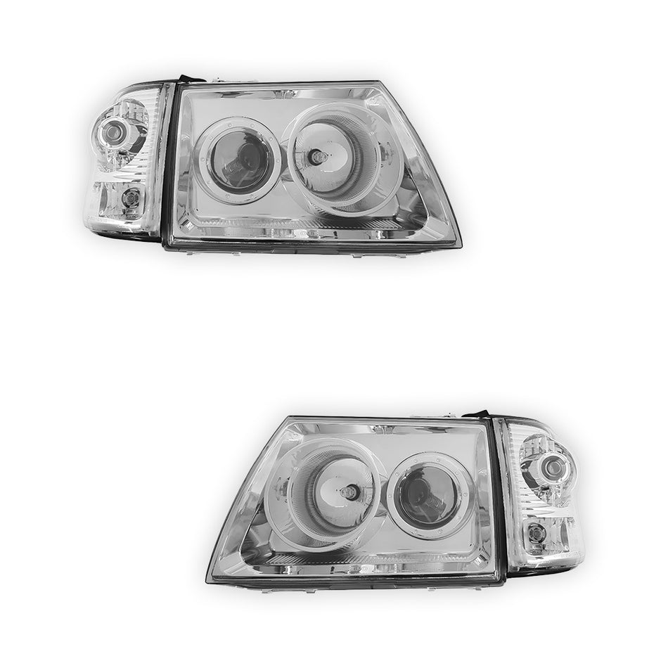 Toyota HiLux N60 (2001 - 2005) Halogen OEM Style Headlights and Corner light LH + RH