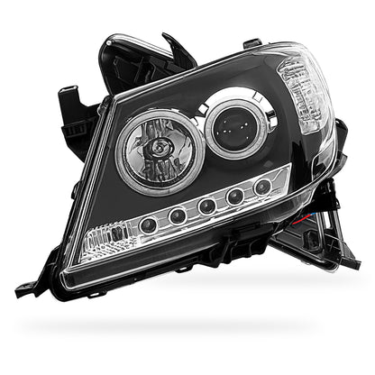 Toyota HiLux N70 2WD / 4WD (2005 - 2012) Black Headlights LH + RH