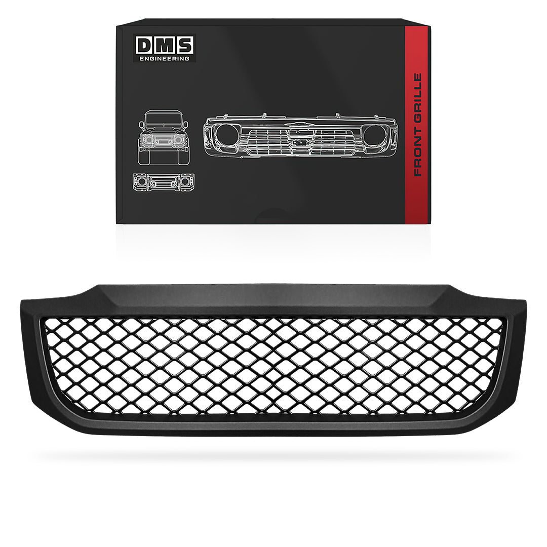 Toyota HiLux N70 Facelift (2012 - 2015) Matte Black Mesh Grille
