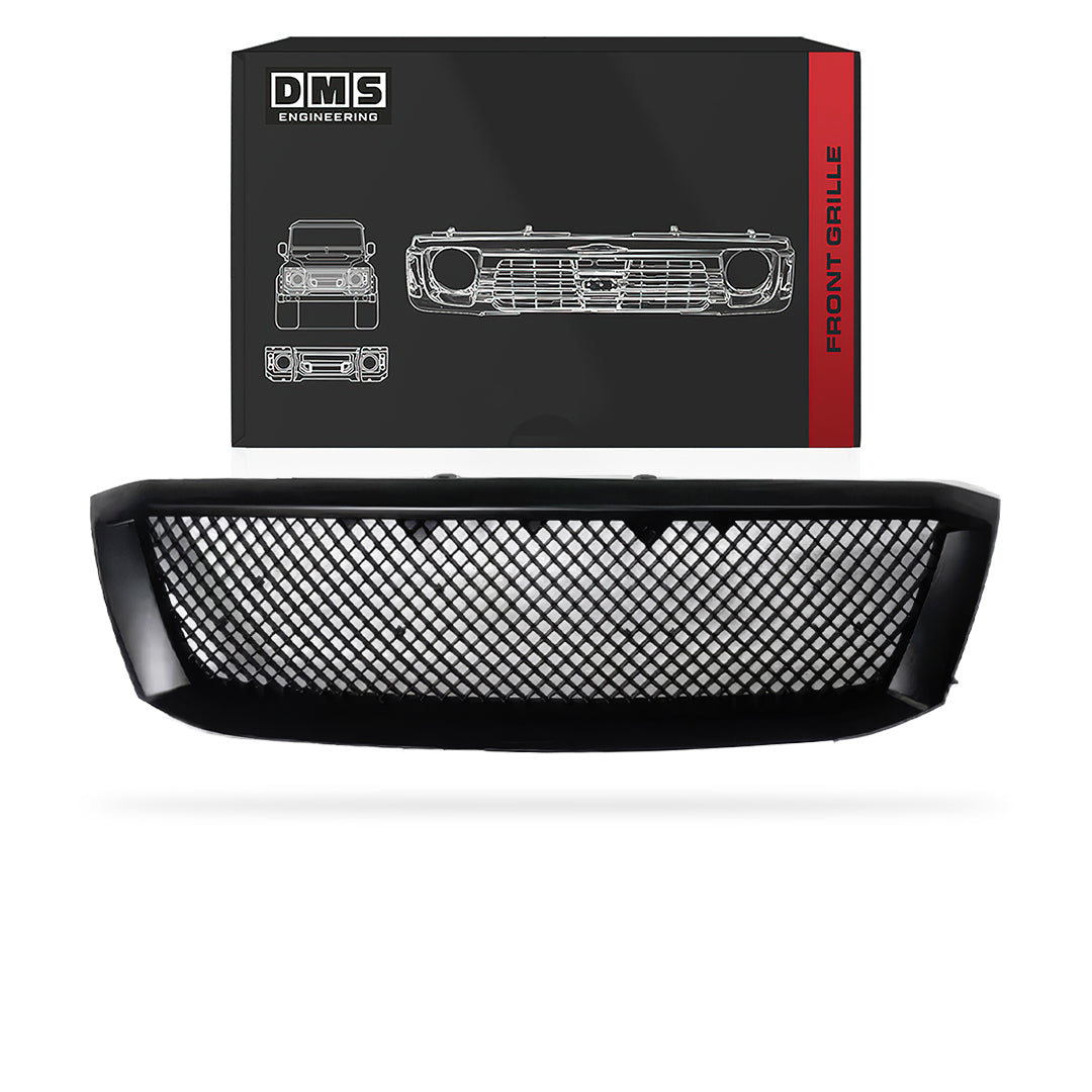 Toyota HiLux N70 (2005 - 2011) Front Matte Black Mesh Grille
