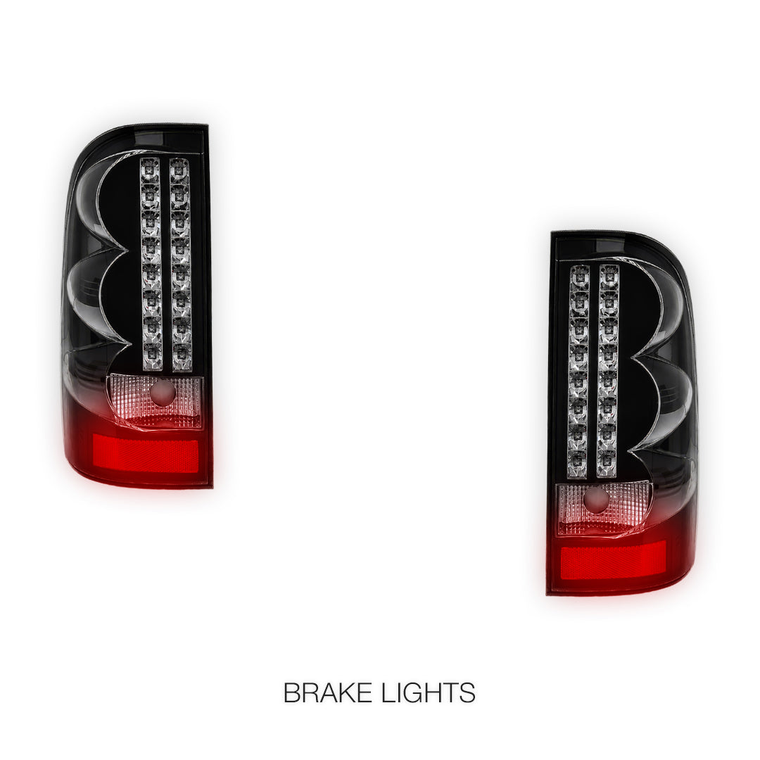 Toyota HiLux N70 (2005 - 2014) Sequential LED Tail Lights LH + RH