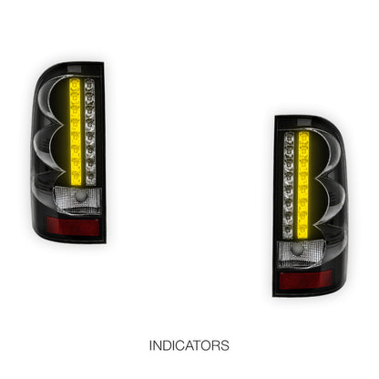 Toyota HiLux N70 (2005 - 2014) Sequential LED Tail Lights LH + RH