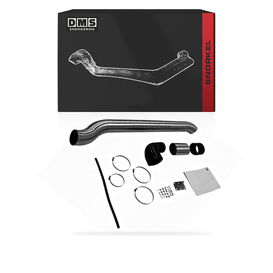 Toyota HiLux N70 (2005 - 2015) Gen 2 4" Chrome Stainless Steel Snorkel Kit