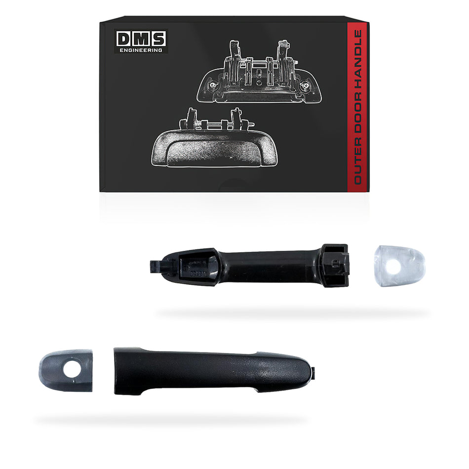 Toyota HiLux N70 (2011 - 2015) Front Black Outer Door Handles LH + RH