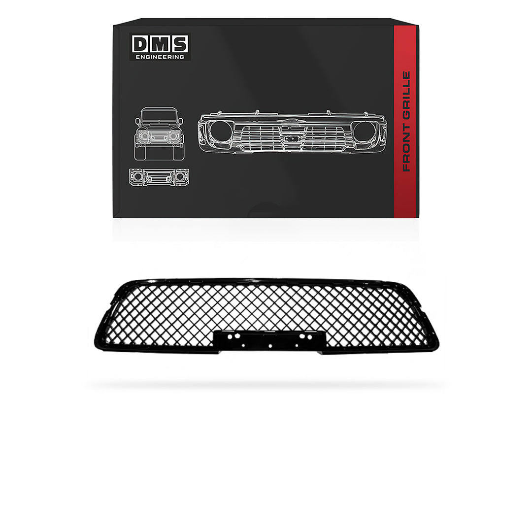 Toyota HiLux N80 (2015 - 2018) Gloss Black Mesh Front + Bumper Grille