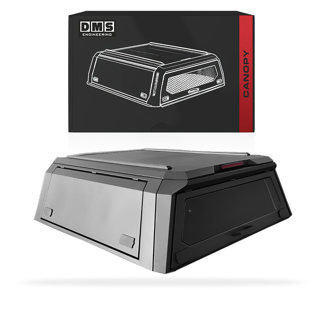Toyota HiLux N80 (2015 - 2025) Black Stainless Steel Canopy