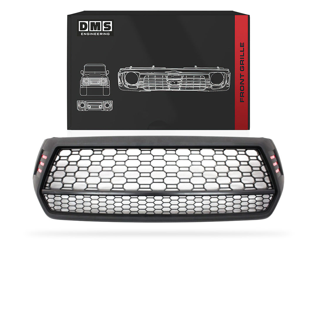 Toyota HiLux N80 (2018 - 2020) Black Front Mesh Grille