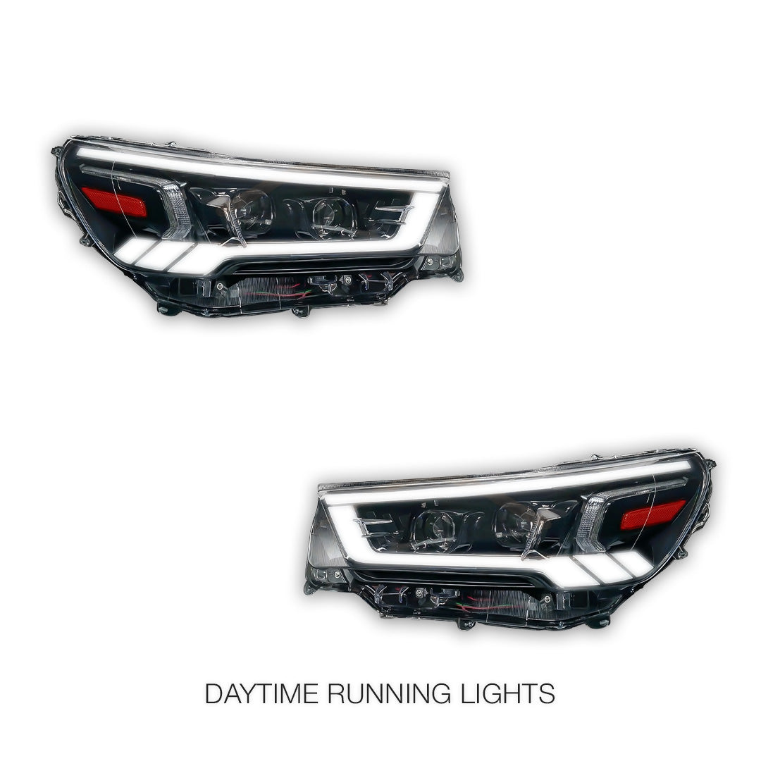 Toyota HiLux N80 (2021 - 2026) Sequential DRL LED Headlights LH + RH