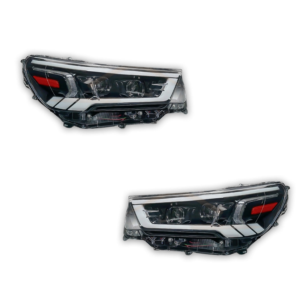 Toyota HiLux N80 (2021 - 2026) Sequential DRL LED Headlights LH + RH