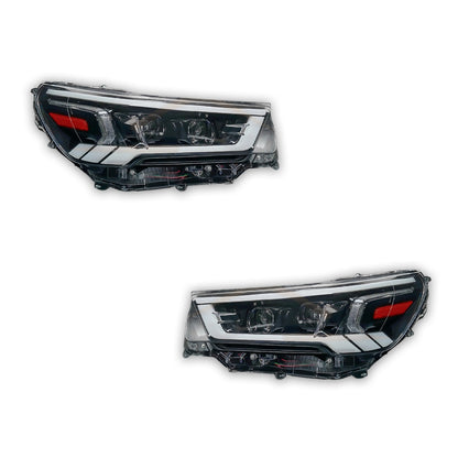 Toyota HiLux N80 (2021 - 2026) Sequential DRL LED Headlights LH + RH