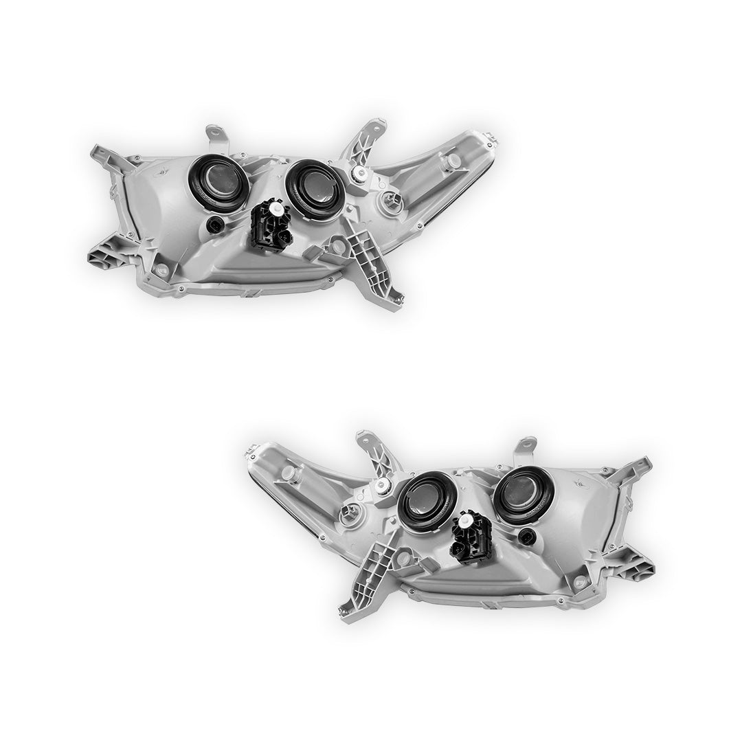 Toyota Kluger GSU40R (2010 - 2013) Chrome Halogen OEM Style Headlights LH + RH
