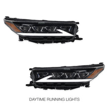 Toyota Kluger GSU50R / GSU55R (2016 - 2020) Black Full LED DRL With Sequential Indicators Headlights LH + RH