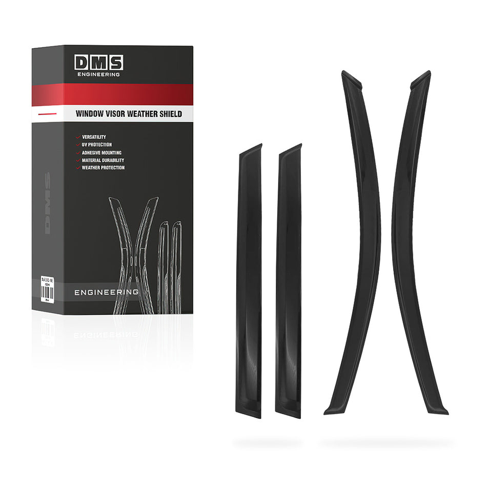 Toyota Kluger XU40 (2007 - 2013) Front and Rear Window Visor Weather Shields