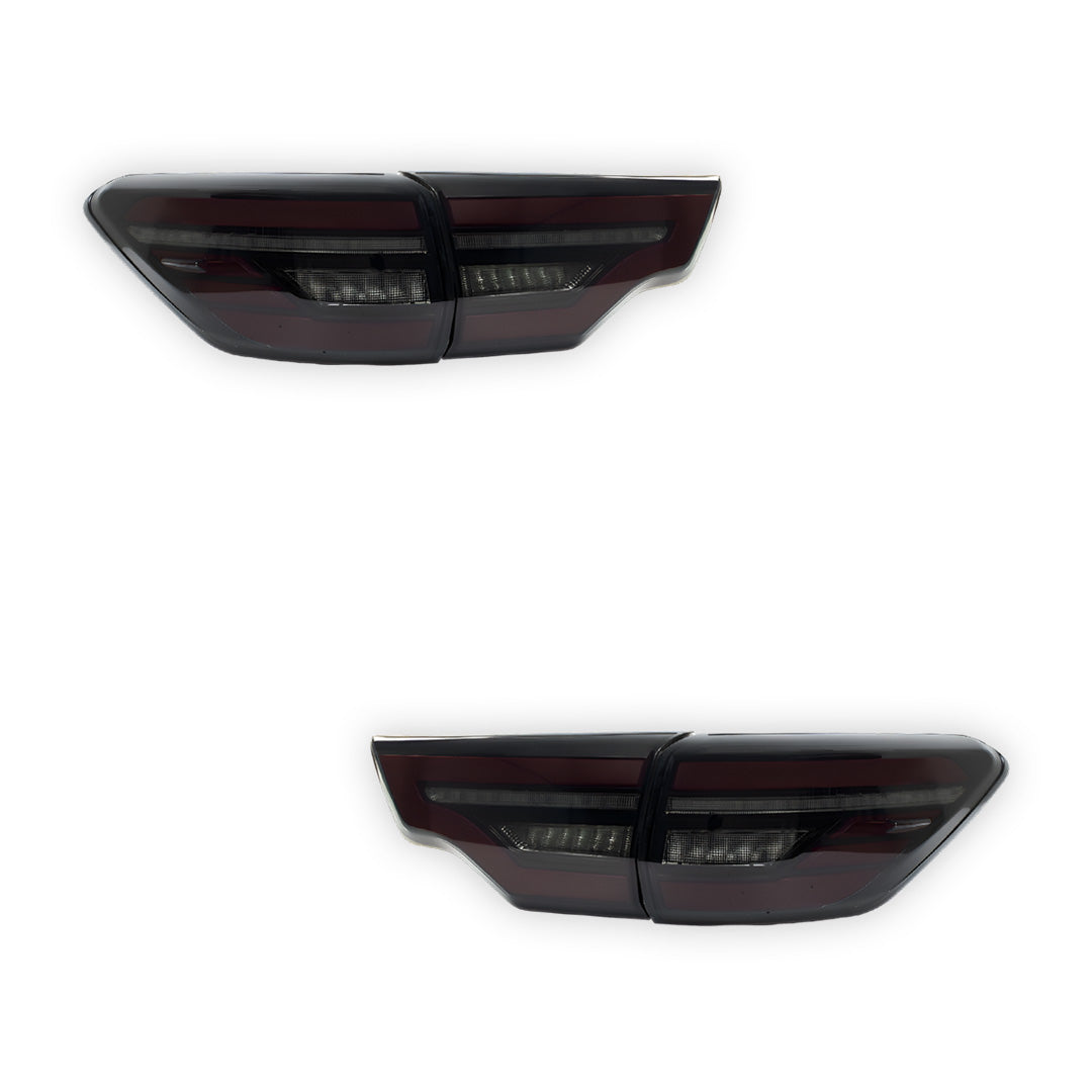 Toyota Kluger XU50 (2014 - 2019) Clear Animation Sequential Tail Lights LH + RH