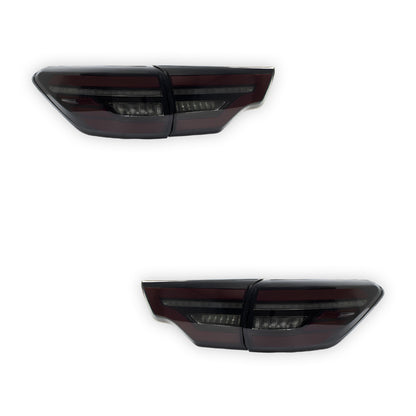 Toyota Kluger XU50 (2014 - 2019) Clear Animation Sequential Tail Lights LH + RH