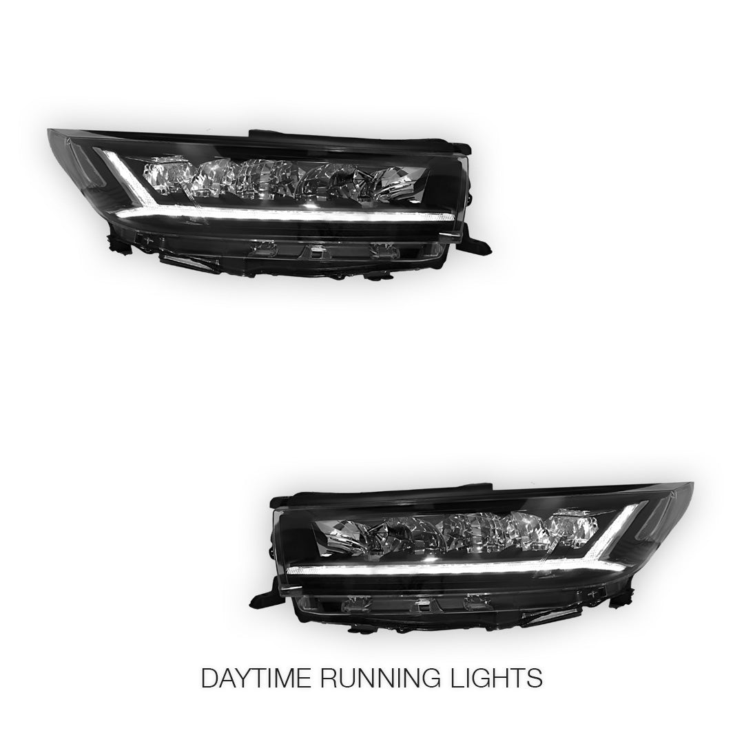 Toyota Kluger XU50 (2016 - 2019) Clear Headlights LH + RH