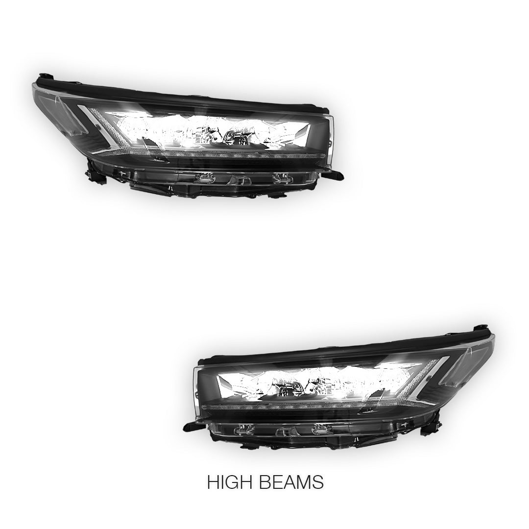Toyota Kluger XU50 (2016 - 2019) Clear Headlights LH + RH