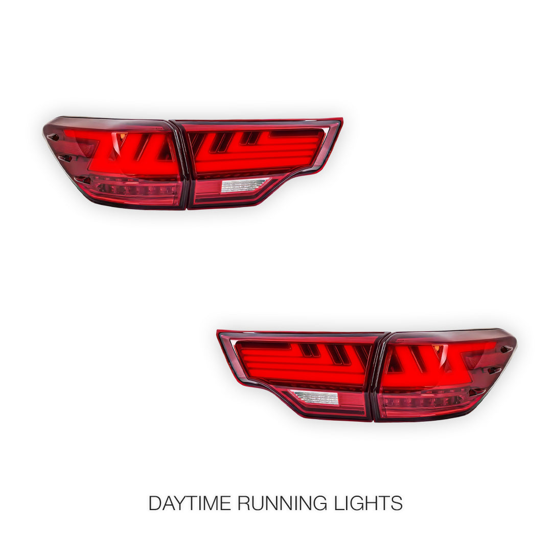 Toyota Kluger XU50 (2016 - 2020) Animation Tail Lights LH + RH