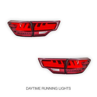 Toyota Kluger XU50 (2016 - 2020) Animation Tail Lights LH + RH