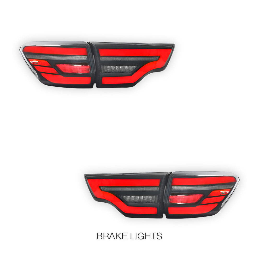 Toyota Kluger XU50 (2016 - 2020) Tail Lights LH + RH