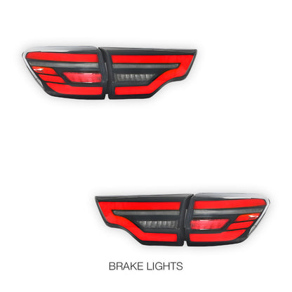 Toyota Kluger XU50 (2016 - 2020) Tail Lights LH + RH