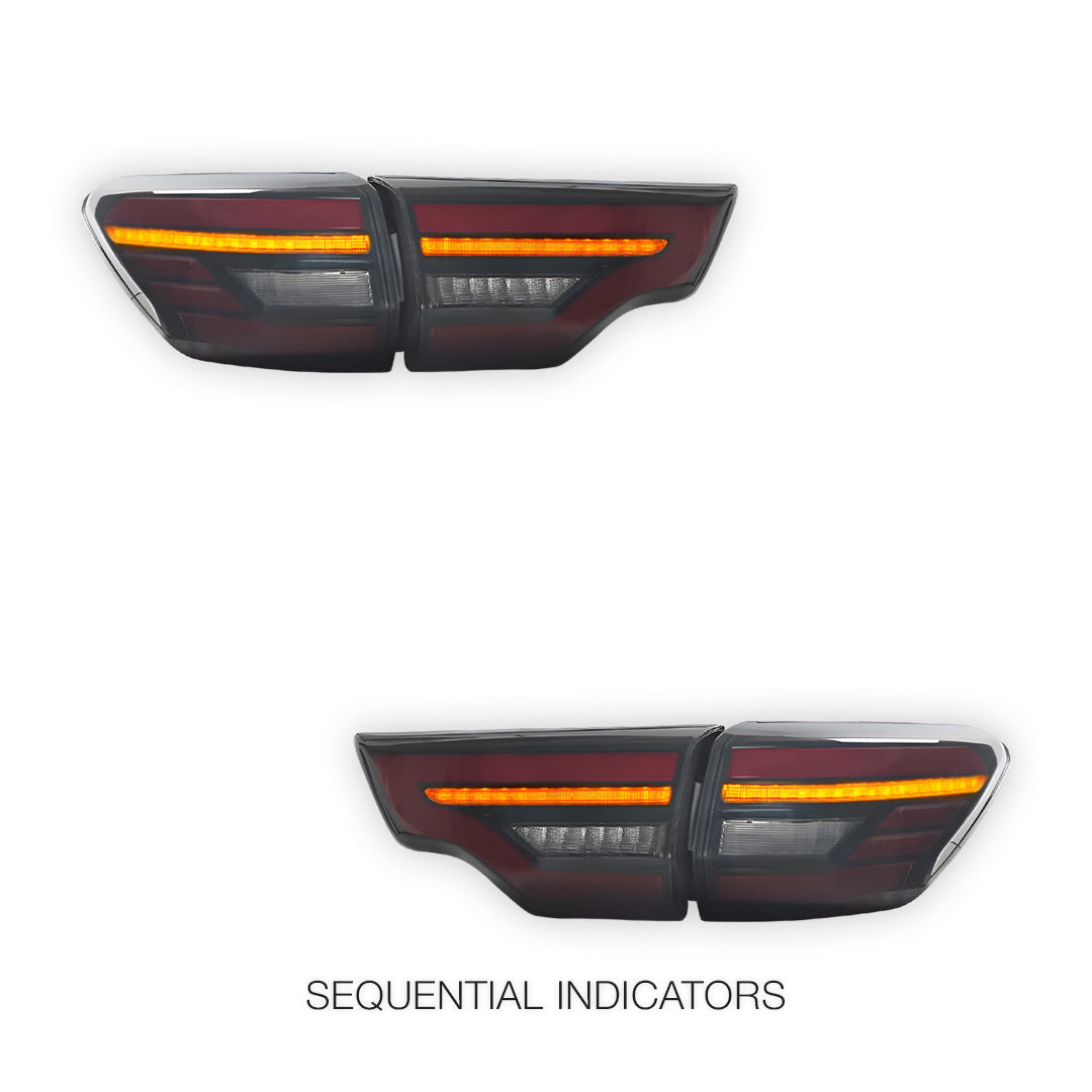 Toyota Kluger XU50 (2016 - 2020) Tail Lights LH + RH
