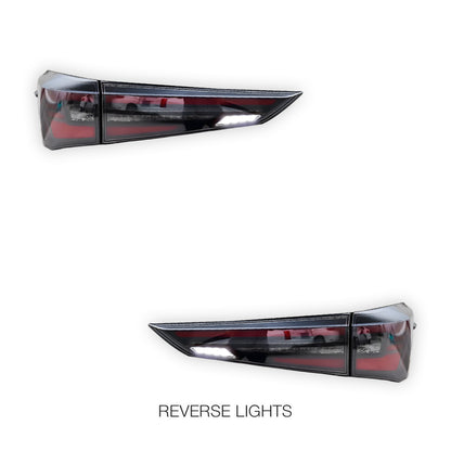 Toyota Kluger XU70 (2020 - 2022) Clear Sequential Tail Lights LH + RH