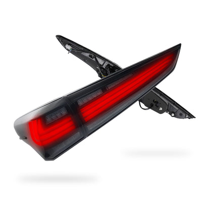 Toyota Kluger XU70 (2020 - 2026) Sequential Black Full LED Tail Lights LH + RH