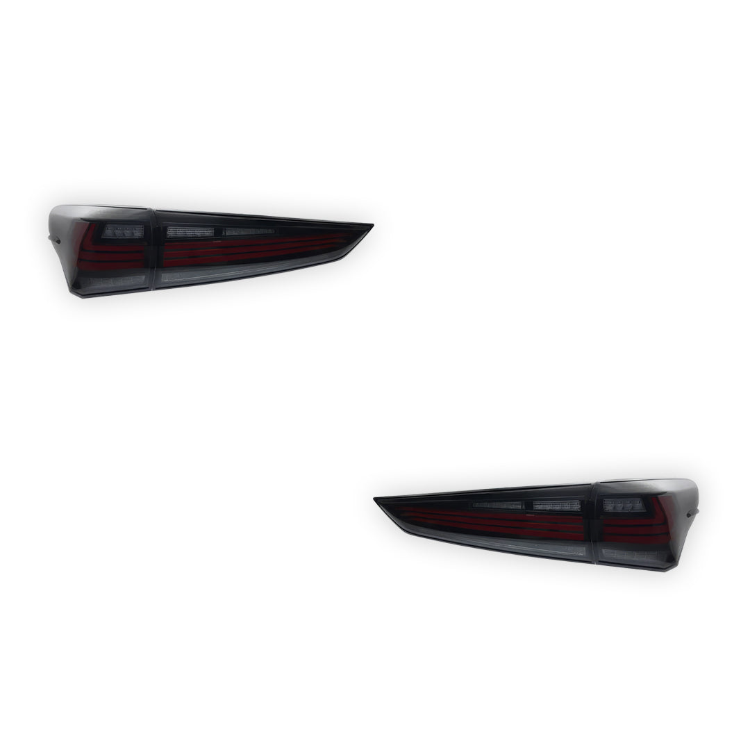 Toyota Kluger XU70 (2020 - 2026) Sequential Black Full LED Tail Lights LH + RH