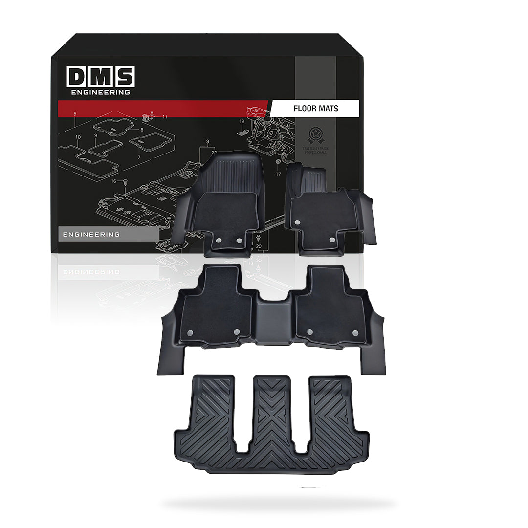 Toyota Kluger XU70 (2021 - 2026) Double-Layer Car Floor Mats