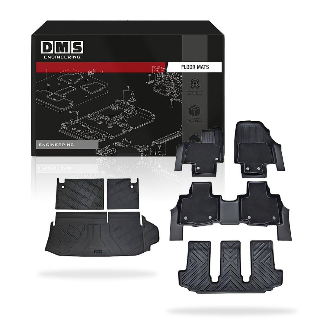 Toyota Kluger XU70 (2021 - 2026) Double-Layer Car Floor Mats