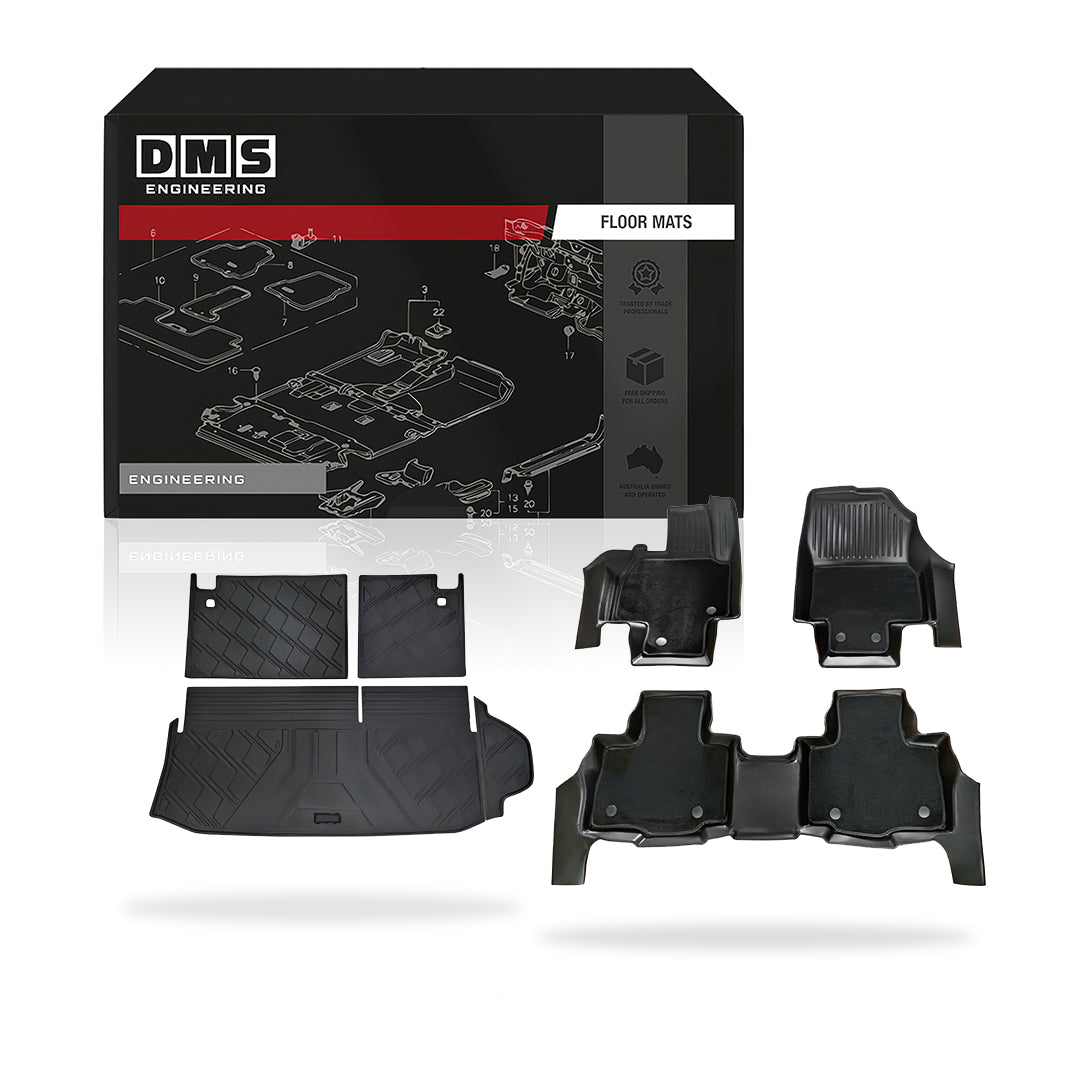Toyota Kluger XU70 (2021 - 2026) Double-Layer Car Floor Mats