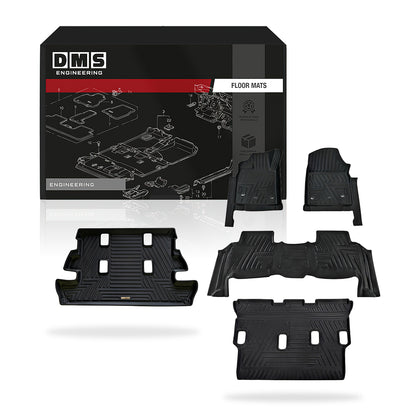 Toyota Land Cruiser 200 Series Altitude VX Sahara (2007 - 2012) Moulded Car Floor Mats