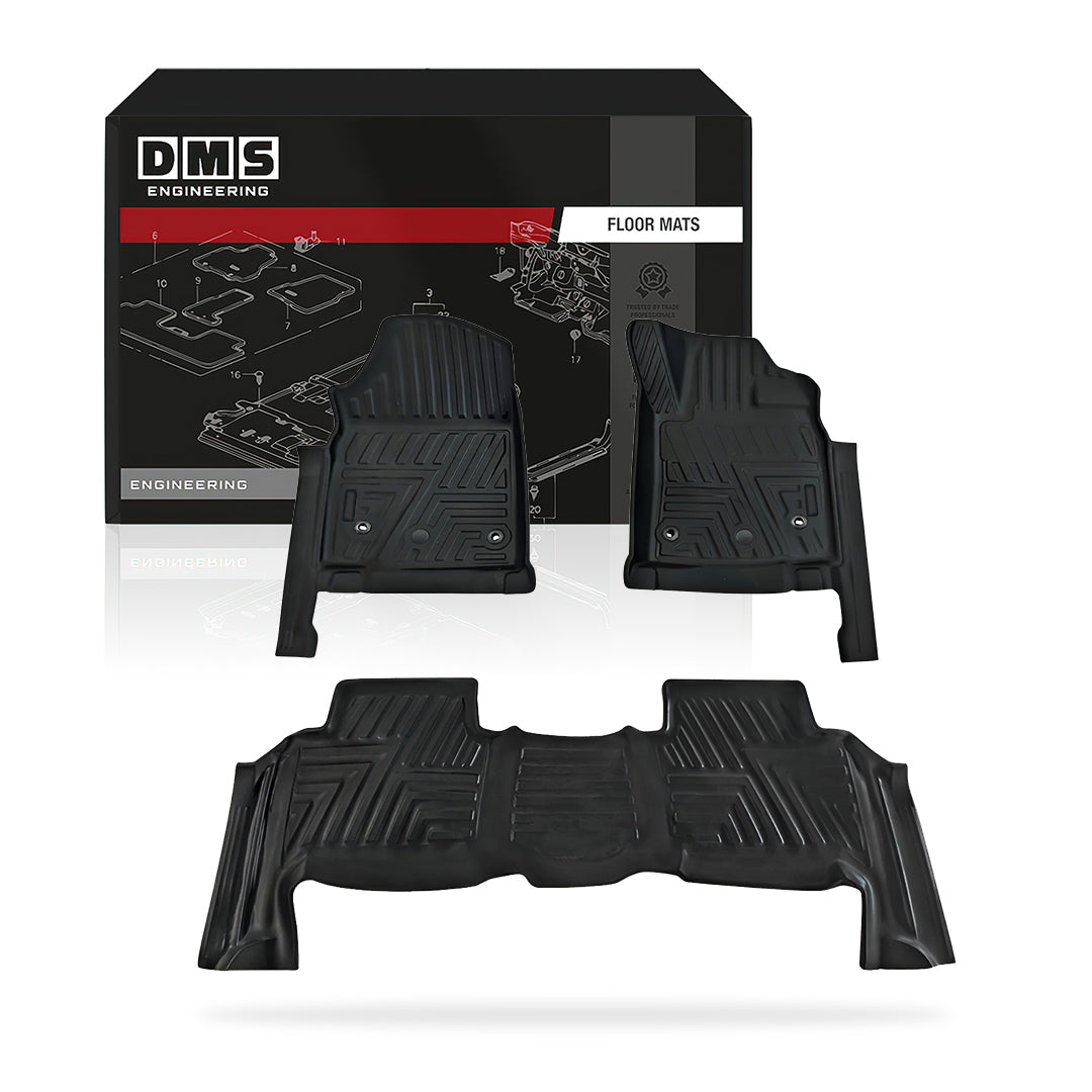 Toyota Land Cruiser 200 Series GX / GXL (2007 - 2012) Moulded Car Floor Mats