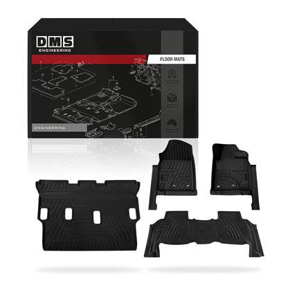 Toyota LandCruiser 200 Series GX / GXL (2012 - 2021) Moulded Car Floor Mats