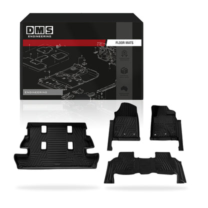 Toyota LandCruiser 200 Series GX / GXL (2012 - 2021) Moulded Car Floor Mats