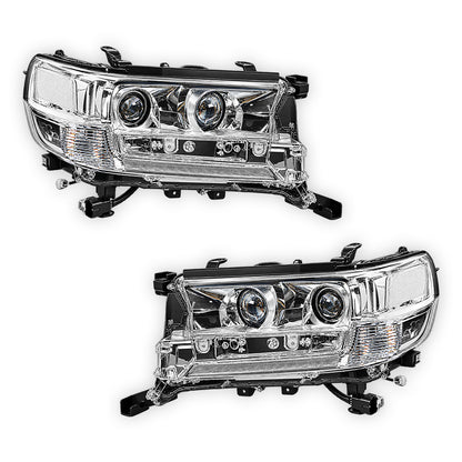 Toyota LandCruiser 200 Series GXL (2015 - 2021) Genuine No Xenon Headlights LH + RH