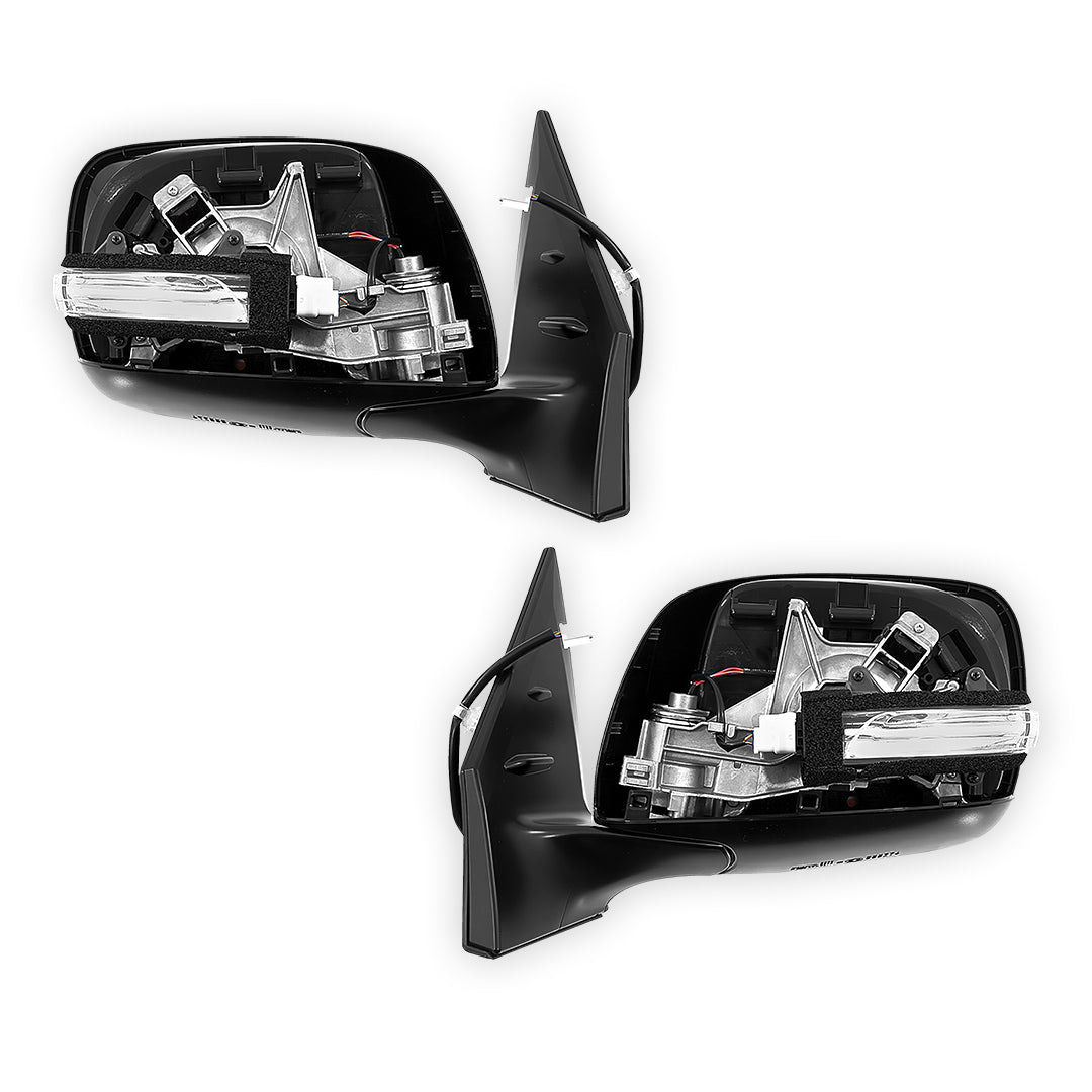 Toyota LandCruiser 200 Series (2012 - 2021) Genuine Electric Door Mirror with Mirror Light LH + RH
