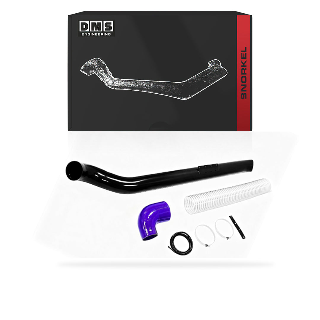 Toyota LandCruiser 200 Series (2016 - 2026) Black Stainless Steel Snorkel Kit