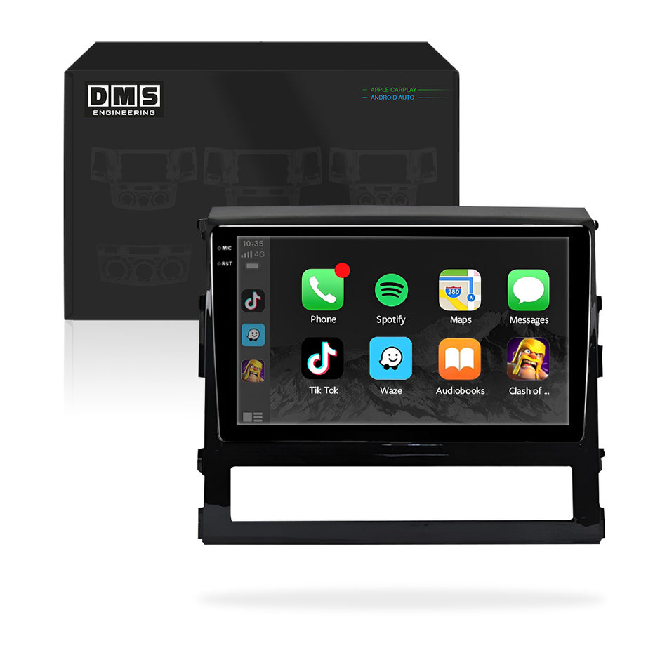 Toyota LandCruiser 200 (2015 - 2020) 9" Wireless Android 15 Head Unit for Apple CarPlay / Android Auto