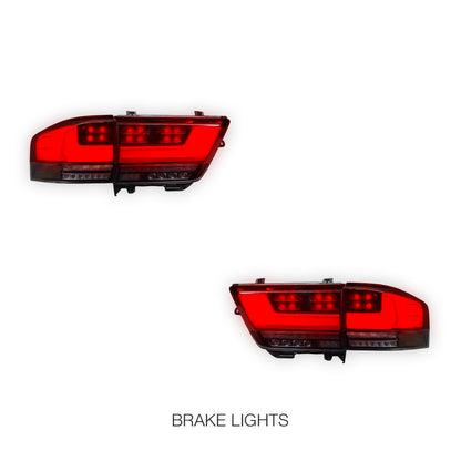 Toyota LandCruiser 300 Series (2021 - 2025) Sequential Indicator Full LED Tail Lights LH + RH
