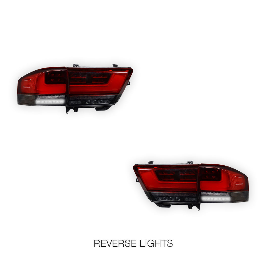 Toyota LandCruiser 300 Series (2021 - 2025) Sequential Indicator Full LED Tail Lights LH + RH