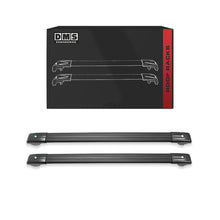 Toyota LandCruiser 300 Series (2021 - 2026) 2 x Premium Aluminum Black Roof Racks
