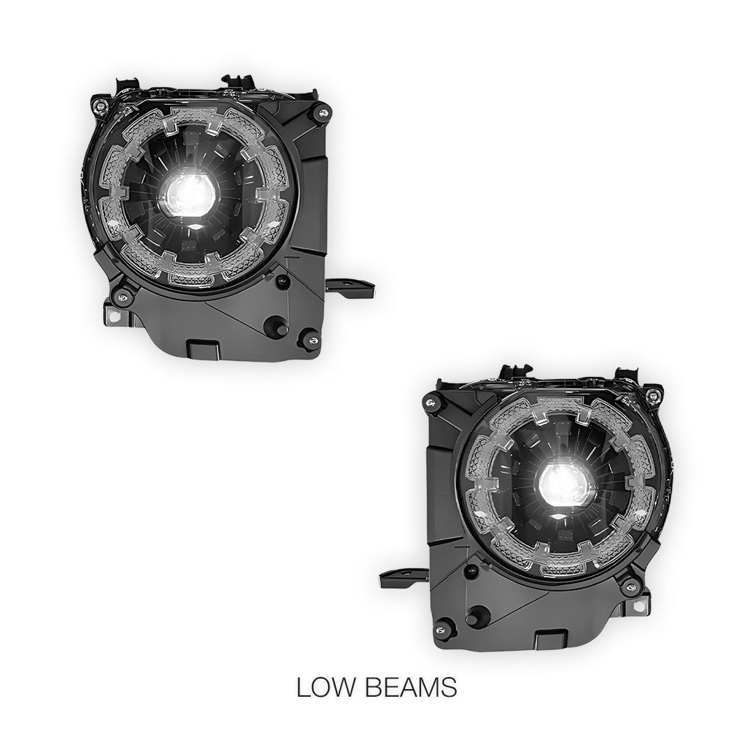 Toyota LandCruiser 70 / 76 / 78 / 79 Series Facelift (2024 - 2026) RGB Sequential LED Headlights LH + RH
