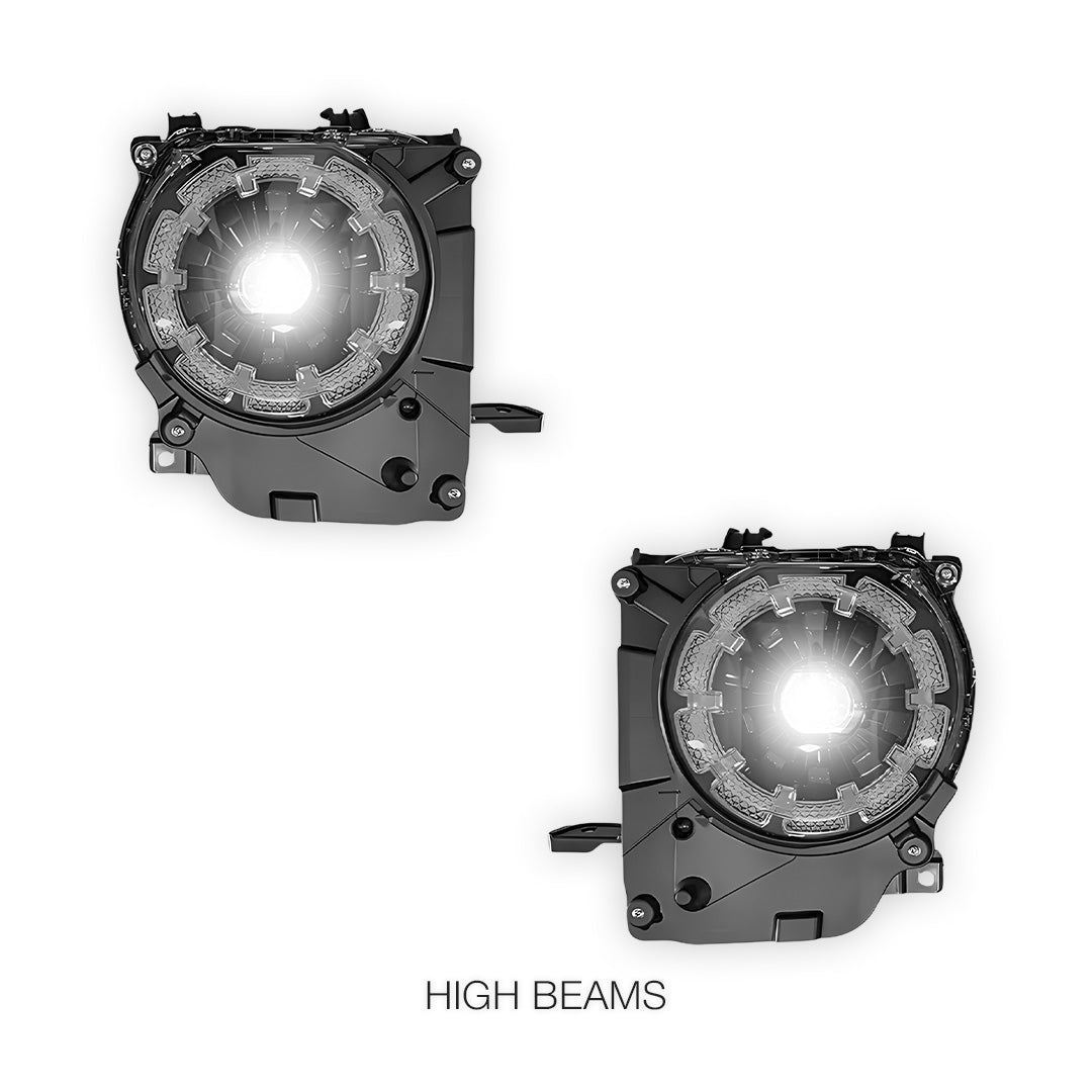 Toyota LandCruiser 70 / 76 / 78 / 79 Series Facelift (2024 - 2026) RGB Sequential LED Headlights LH + RH