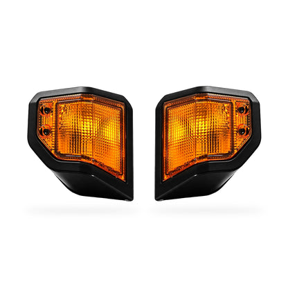 Toyota LandCruiser 76 / 78 / 79 Series (2023 - 2026) Amber Side Turn Signal Indicator Lights LH + RH