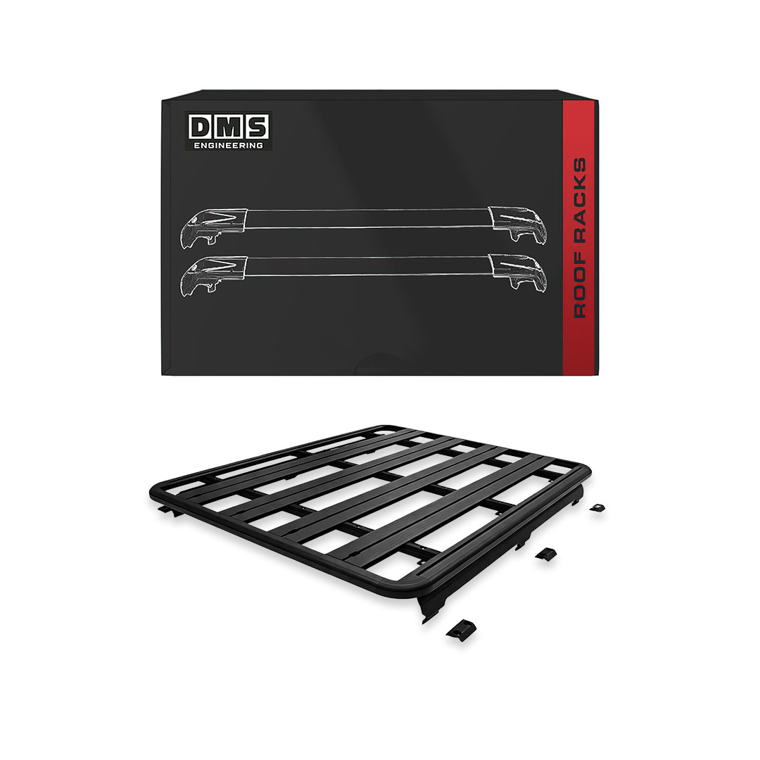 Toyota LandCruiser 76 Series (2007 - 2026) Flat Aluminium 3/4 Roof Rack