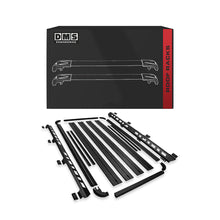 Toyota LandCruiser 76 Series (2007 - 2026) Unassembled Flat Roof Rack Aluminum Platform Steel Hexagon Brackets